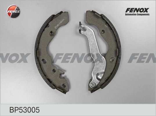 Fenox BP53005 - Комплект тормозных колодок, барабанные unicars.by