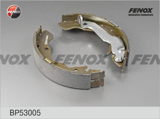 Fenox BP53005 - Комплект тормозных колодок, барабанные unicars.by