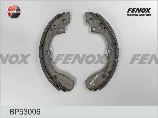 Fenox BP53006 - Комплект тормозных колодок, барабанные unicars.by