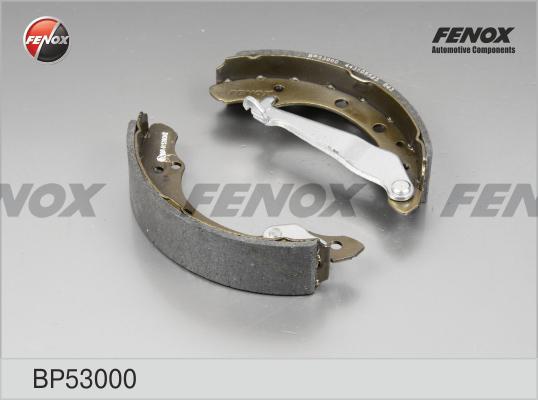 Fenox BP53000 - Комплект тормозных колодок, барабанные unicars.by