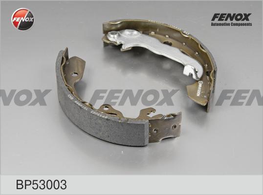 Fenox BP53003 - Комплект тормозных колодок, барабанные unicars.by