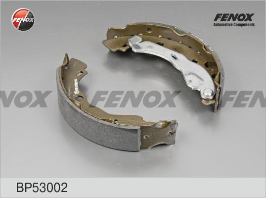 Fenox BP53002 - Комплект тормозных колодок, барабанные unicars.by