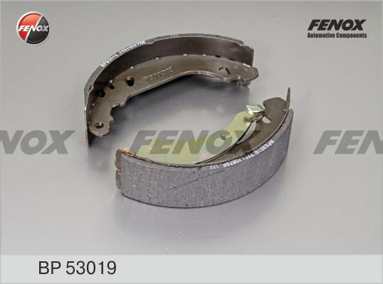 Fenox BP53019 - Комплект тормозных колодок, барабанные unicars.by