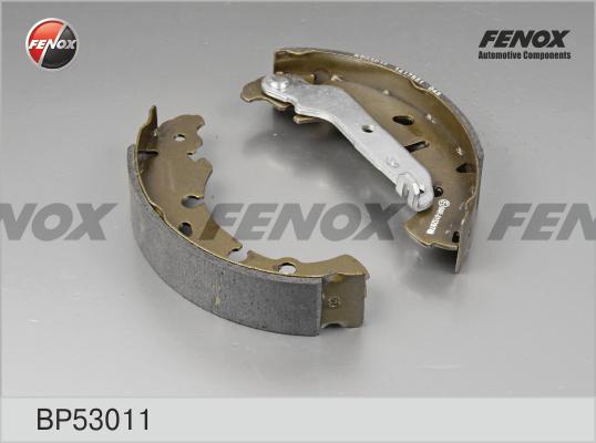 Fenox BP53011 - Комплект тормозных колодок, барабанные unicars.by