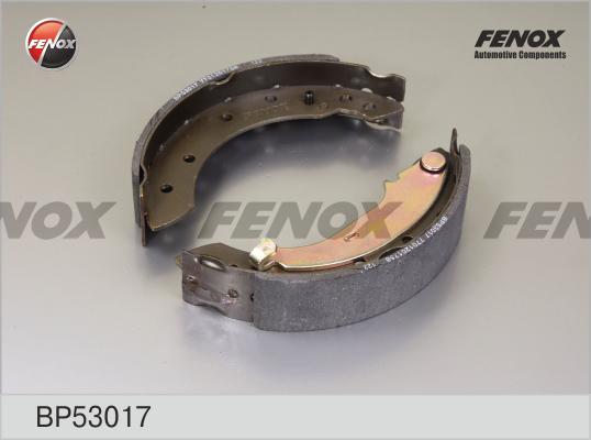 Fenox BP53017 - Комплект тормозных колодок, барабанные unicars.by