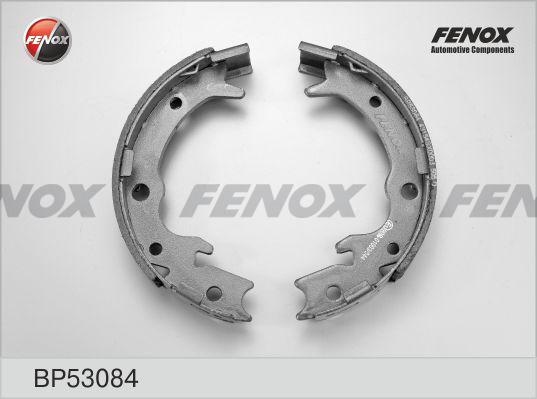 Fenox BP53084 - Комплект тормозных колодок, барабанные unicars.by