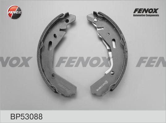 Fenox BP53088 - Комплект тормозных колодок, барабанные unicars.by