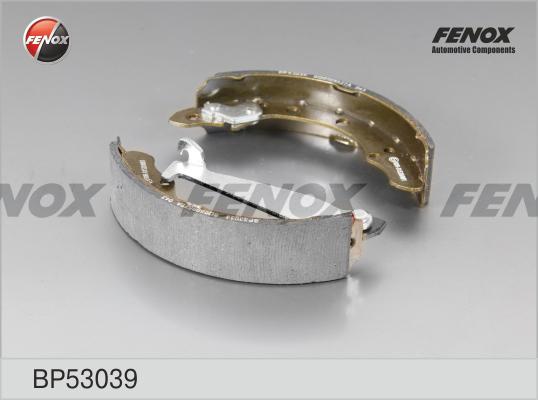 Fenox BP53039 - Комплект тормозных колодок, барабанные unicars.by