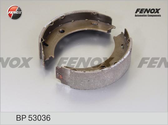 Fenox BP53036 - Комплект тормозных колодок, барабанные unicars.by