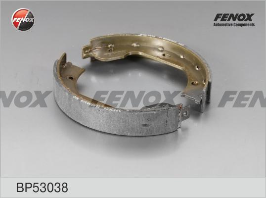 Fenox BP53038 - Комплект тормозных колодок, барабанные unicars.by