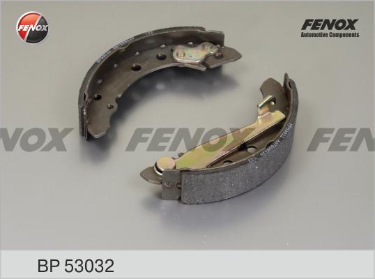 Fenox BP53032 - Комплект тормозных колодок, барабанные unicars.by