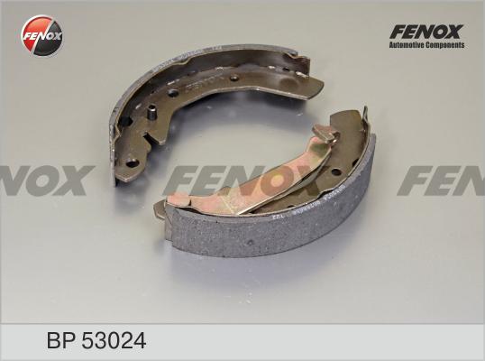 Fenox BP53024 - Комплект тормозных колодок, барабанные unicars.by