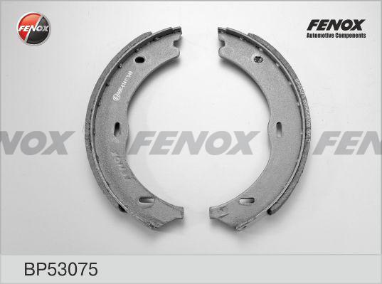 Fenox BP53075 - Комплект тормозных колодок, барабанные unicars.by