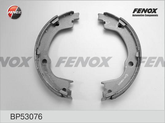 Fenox BP53076 - Комплект тормозных колодок, барабанные unicars.by