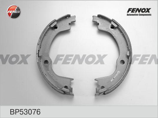 Fenox BP53076 - Комплект тормозных колодок, барабанные unicars.by