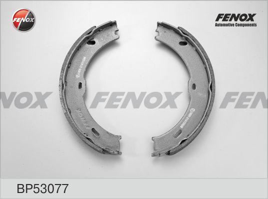 Fenox BP53077 - Комплект тормозных колодок, барабанные unicars.by