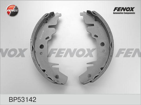 Fenox BP53142 - Комплект тормозных колодок, барабанные unicars.by