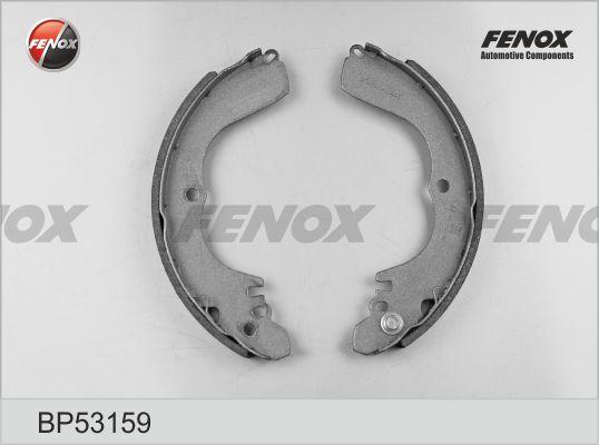 Fenox BP53159 - Комплект тормозных колодок, барабанные unicars.by