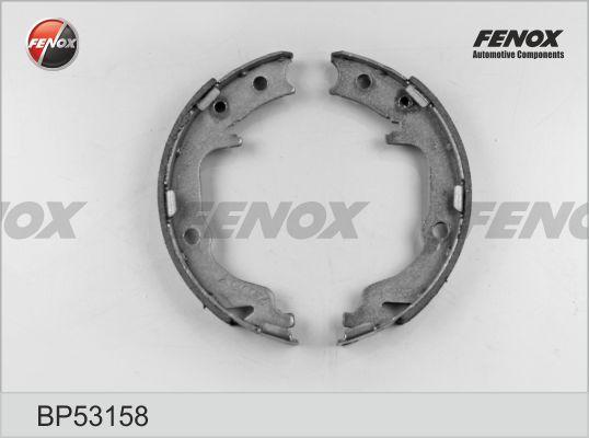 Fenox BP53158 - Комплект тормозных колодок, барабанные unicars.by