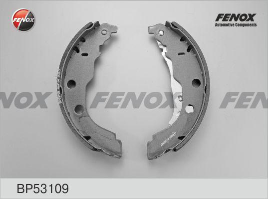 Fenox BP53109 - Комплект тормозных колодок, барабанные unicars.by