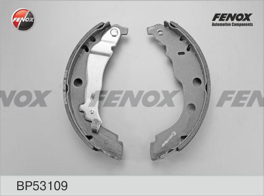 Fenox BP53109 - Комплект тормозных колодок, барабанные unicars.by