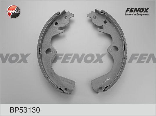 Fenox BP53130 - Комплект тормозных колодок, барабанные unicars.by