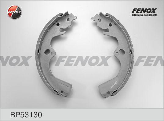 Fenox BP53130 - Комплект тормозных колодок, барабанные unicars.by