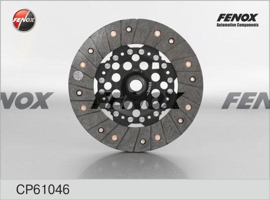 Fenox CP61046 - Диск сцепления, фрикцион unicars.by