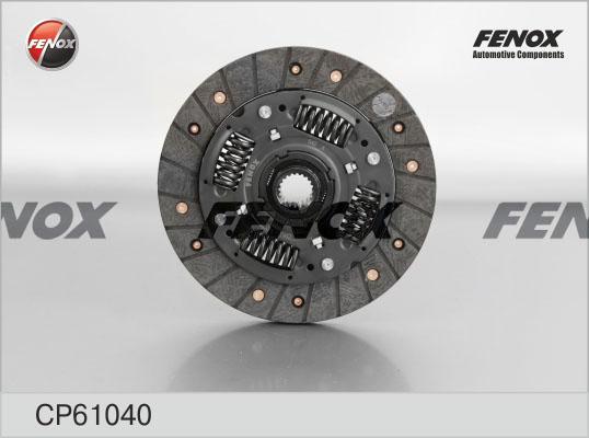 Fenox CP61040 - Диск сцепления, фрикцион unicars.by