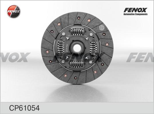 Fenox CP61054 - Диск сцепления, фрикцион unicars.by