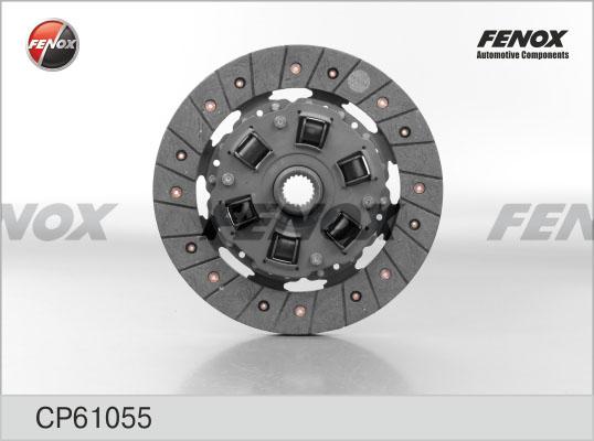 Fenox CP61055 - Диск сцепления, фрикцион unicars.by