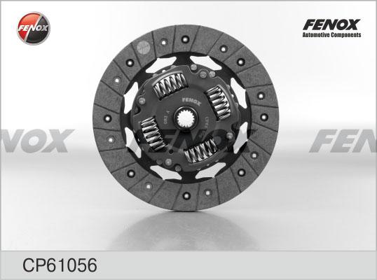 Fenox CP61056 - Диск сцепления, фрикцион unicars.by