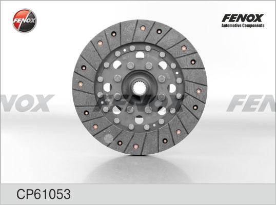 Fenox CP61053 - Диск сцепления, фрикцион unicars.by