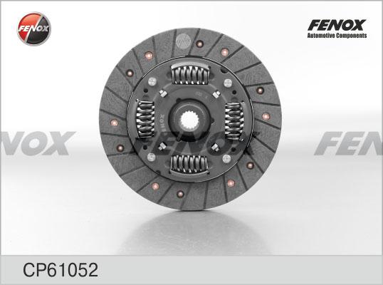 Fenox CP61052 - Диск сцепления, фрикцион unicars.by