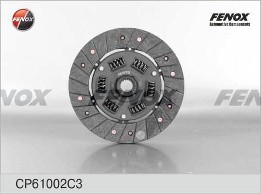 Fenox CP61002C3 - Диск сцепления, фрикцион unicars.by