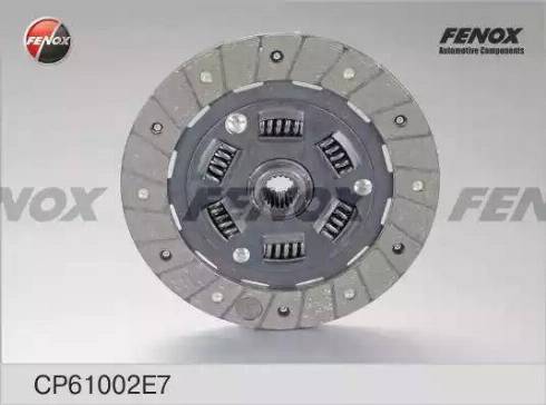 Fenox CP61002E7 - Диск сцепления, фрикцион unicars.by