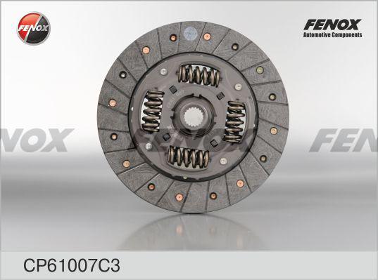 Fenox CP61007C3 - Диск сцепления, фрикцион unicars.by