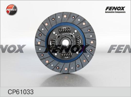 Fenox CP61033 - Диск сцепления, фрикцион unicars.by