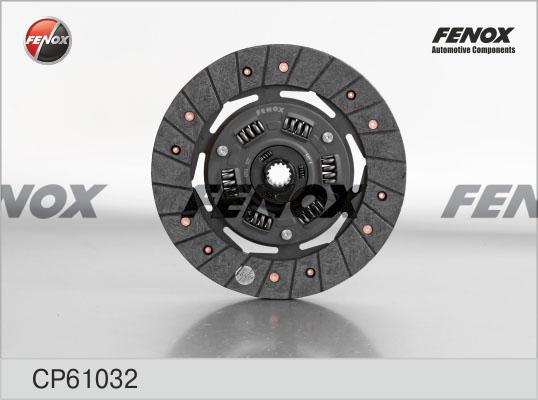 Fenox CP61032 - Диск сцепления, фрикцион unicars.by