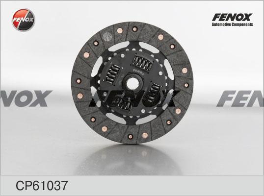 Fenox CP61037 - Диск сцепления, фрикцион unicars.by