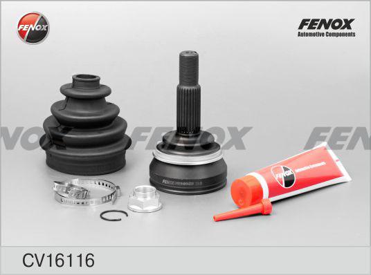 Fenox CV16116 - Шарнирный комплект, ШРУС, приводной вал unicars.by