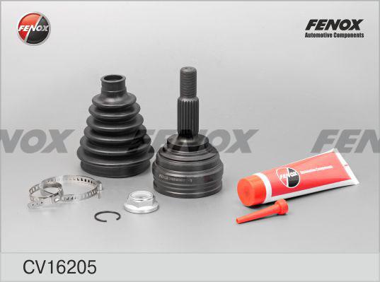 Fenox CV16205 - Шарнирный комплект, ШРУС, приводной вал unicars.by