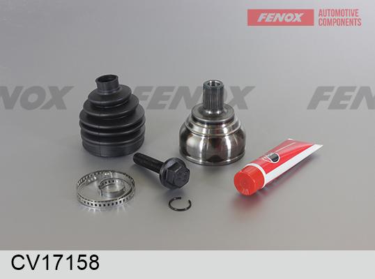 Fenox CV17158 - Шарнирный комплект, ШРУС, приводной вал unicars.by