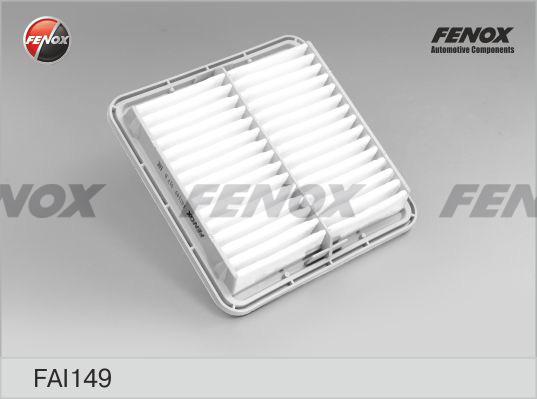 Fenox FAI149 - Воздушный фильтр, двигатель unicars.by