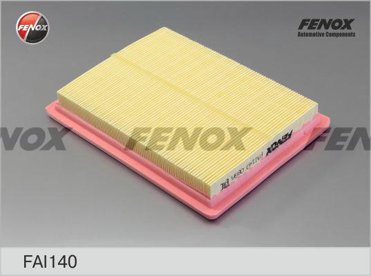 Fenox FAI140 - Воздушный фильтр, двигатель unicars.by