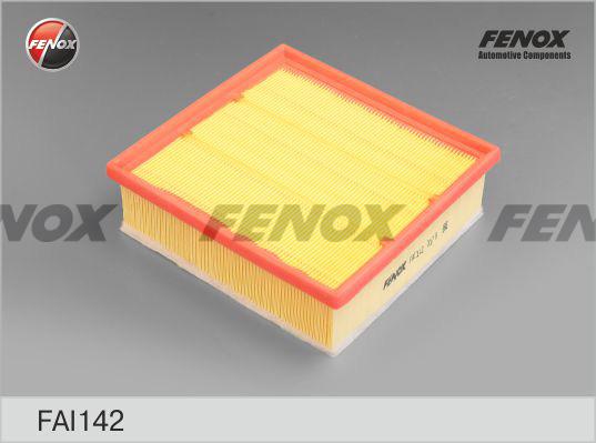 Fenox FAI142 - Воздушный фильтр, двигатель unicars.by