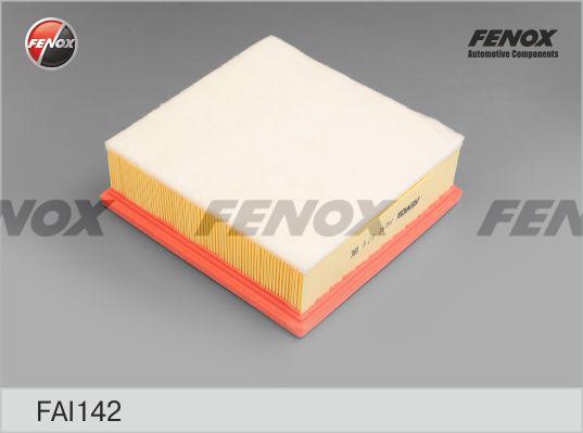 Fenox FAI142 - Воздушный фильтр, двигатель unicars.by