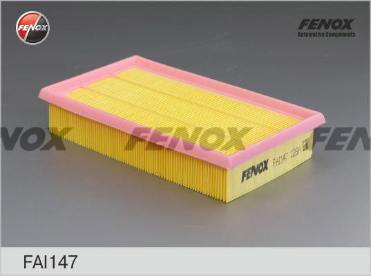 Fenox FAI147 - Воздушный фильтр, двигатель unicars.by