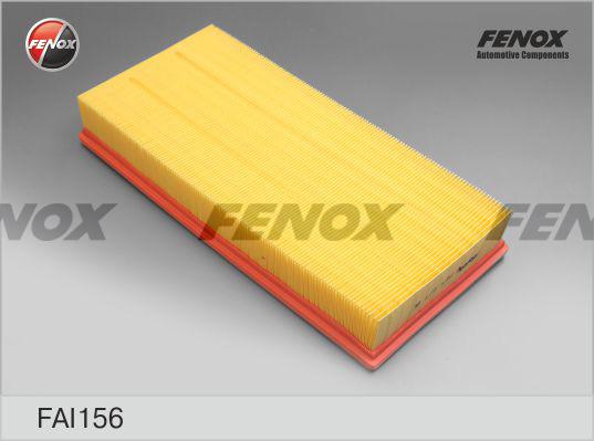 Fenox FAI156 - Воздушный фильтр, двигатель unicars.by