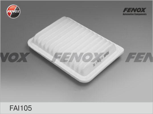 Fenox FAI105 - Воздушный фильтр, двигатель unicars.by